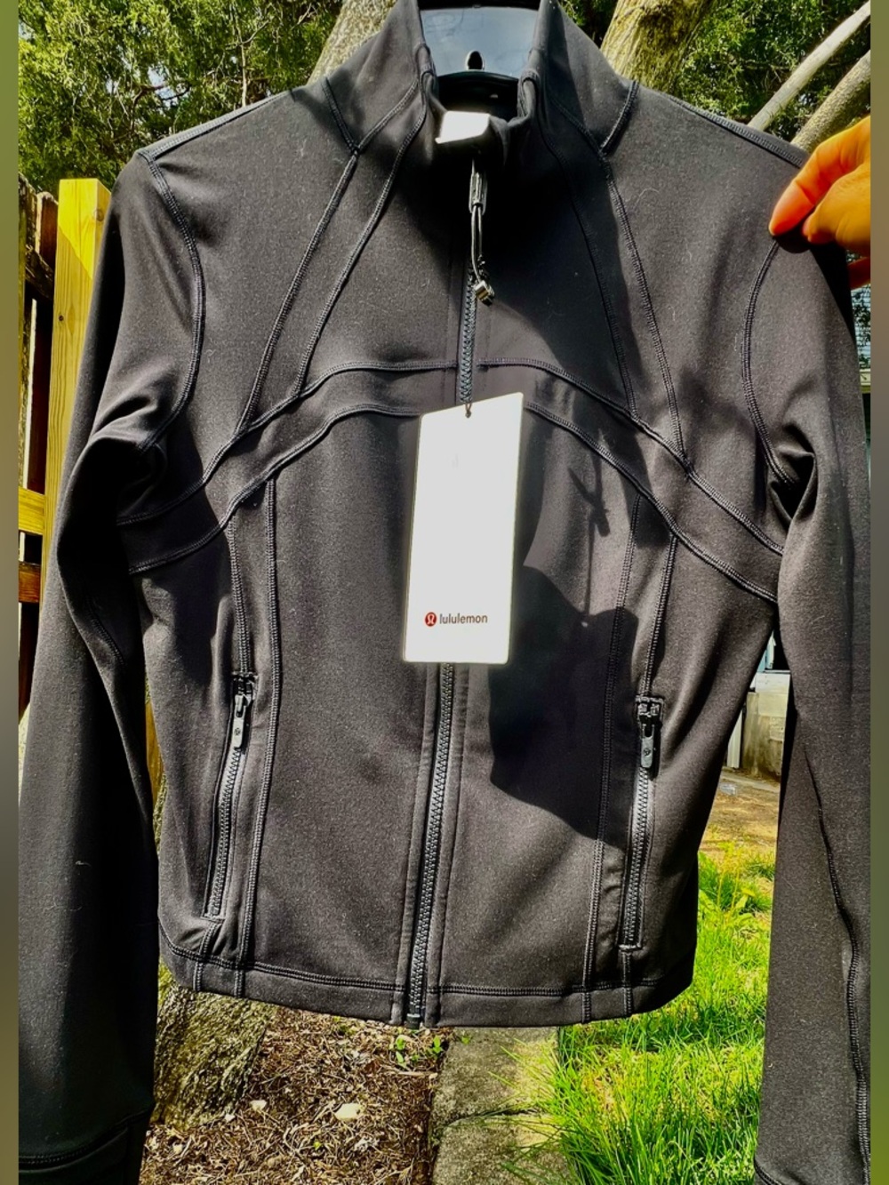 NWT Lululemon Crop Cropped Define Jacket 8 Black